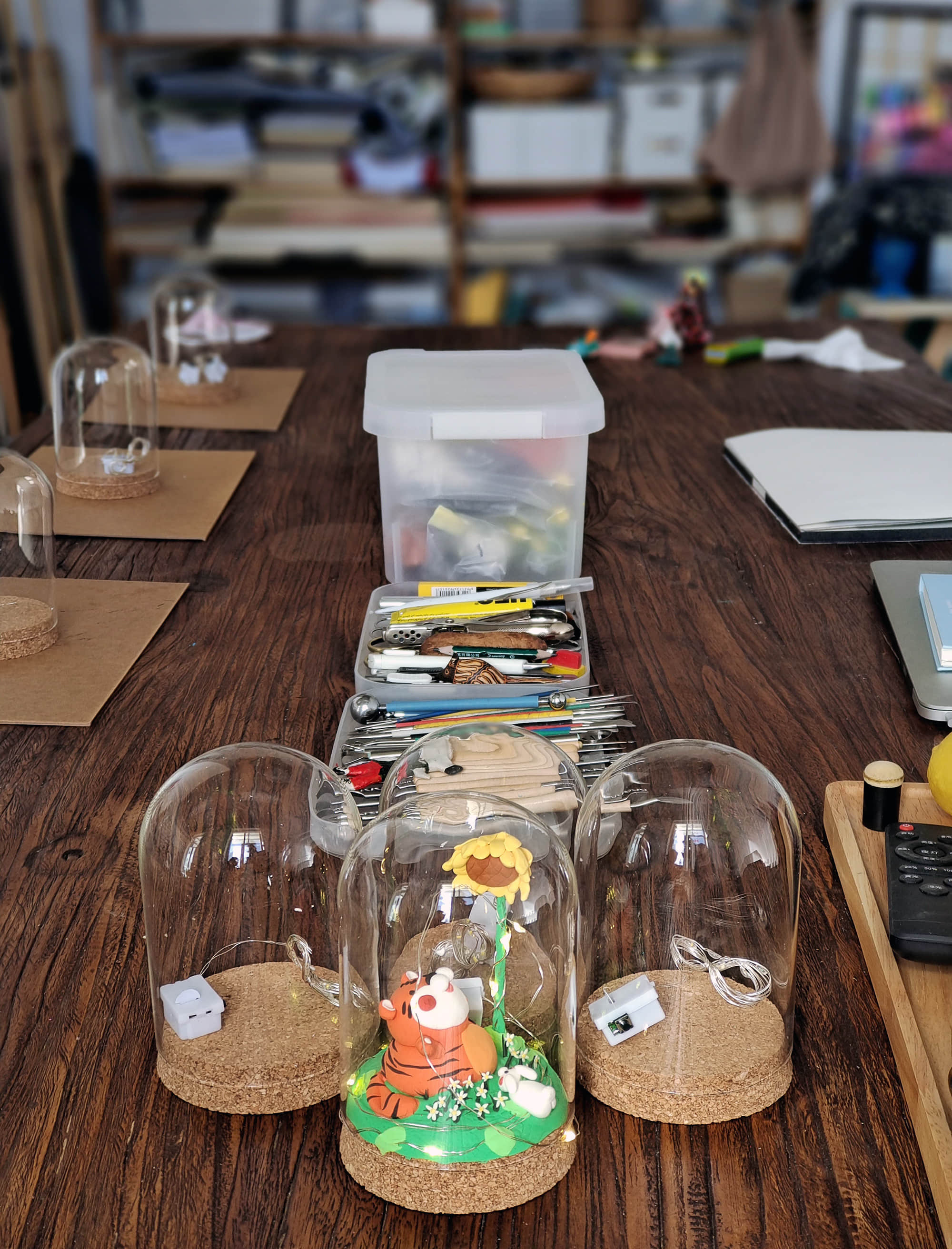 手工粘土小老虎